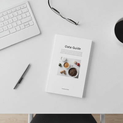 Digital guide or eBook mockup