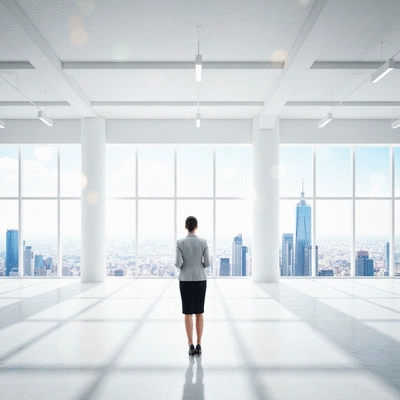 Legal professional advising a client on medical negligence claim, with documents and a laptop, in a modern office setting
