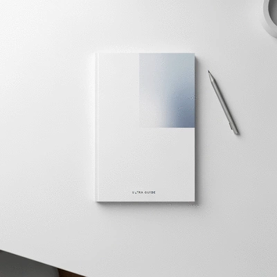 Digital guide or eBook mockup