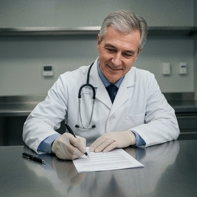 A legal document being signed on a desk, representing the finalization of an unfair dismissal claim