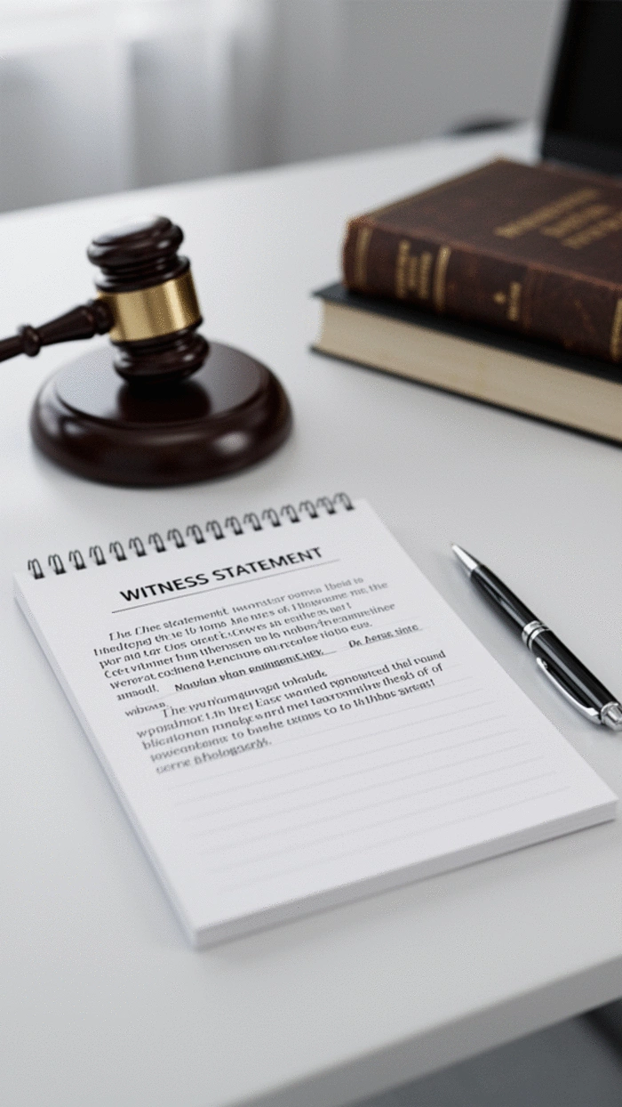 The Role of Witness Statements in Accident Cases